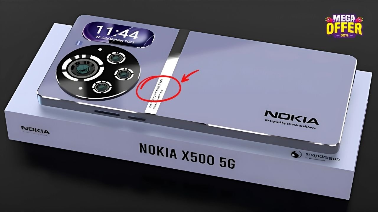 Nokia X500 5G Launched – 64MP Triple Camera, 12GB RAM, and Fast Charging Unveiled