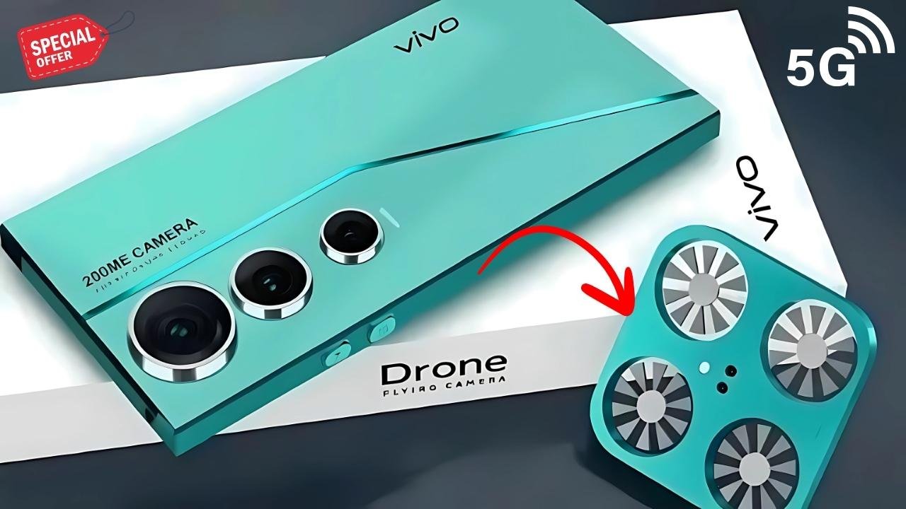 Vivo Flying Drone Camera Phone Launched – Detachable 450MP Camera with 400X Zoom